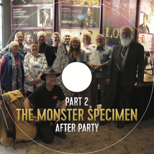 Disk Artwork for DVD The Monster Specimen and The After Party